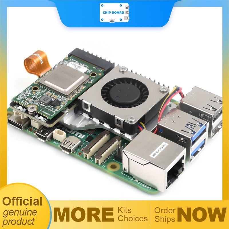 Raspberry Pi 5 8Gb Board - Waveshare PCIe to M.2 adapter board