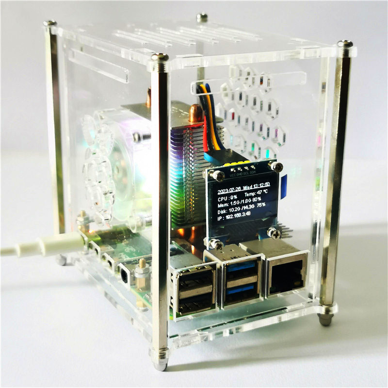 Argon One V3 M.2 Nvme Case - Raspberry Pi 4 Mẫu B Băng