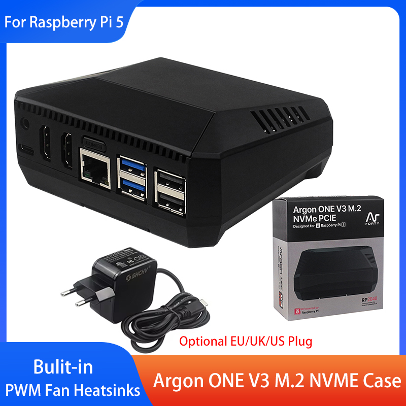 Argon One V3 M.2 Nvme Case - Argon ONE V3 M.2 NVME Case
