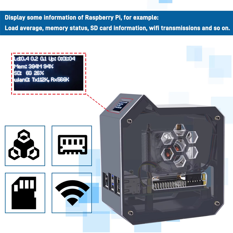 GeeekPi Raspberry Pi 5 ABS Min - đánh giá và giá Argon One V3 M.2 Nvme Case