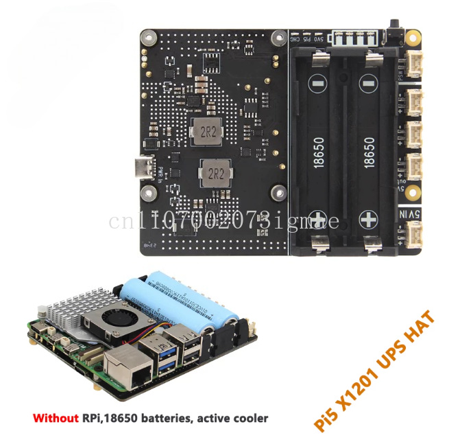 Raspberry Pi 5 X1201 UPS Power - đánh giá và giá Raspberry Pi Uninterrupted Power Supply Ups 18650