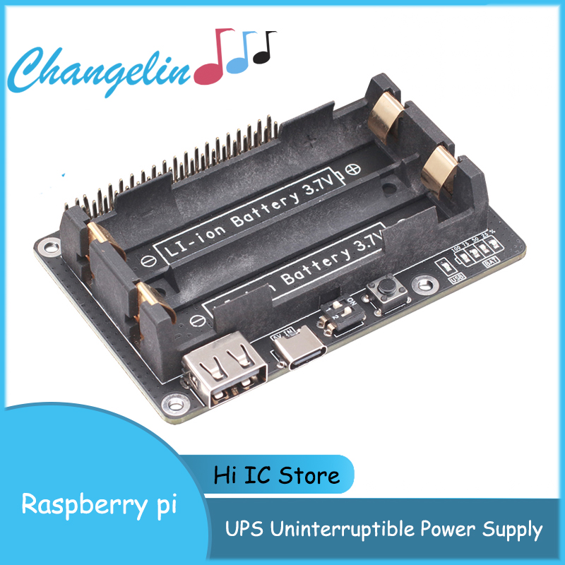 Raspberry Pi 18650 Bộ Lưu Điện - đánh giá và giá Raspberry Pi Uninterrupted Power Supply Ups 18650