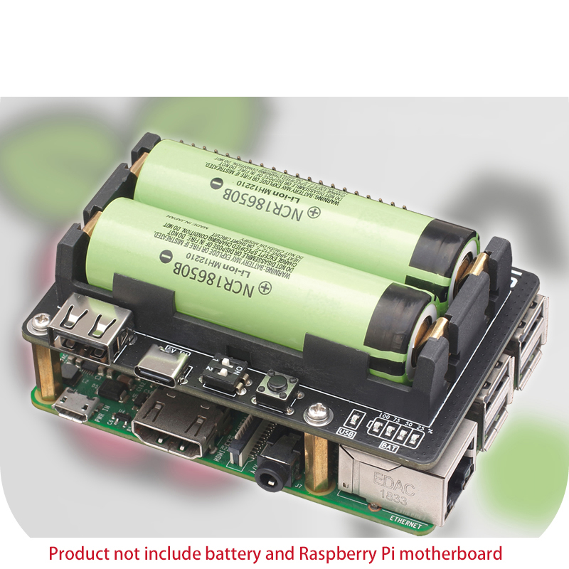Raspberry Pi 18650 Bộ Lưu Điện - đánh giá và giá Raspberry Pi Uninterrupted Power Supply Ups 18650